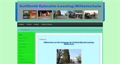 Desktop Screenshot of hs-lessing.de